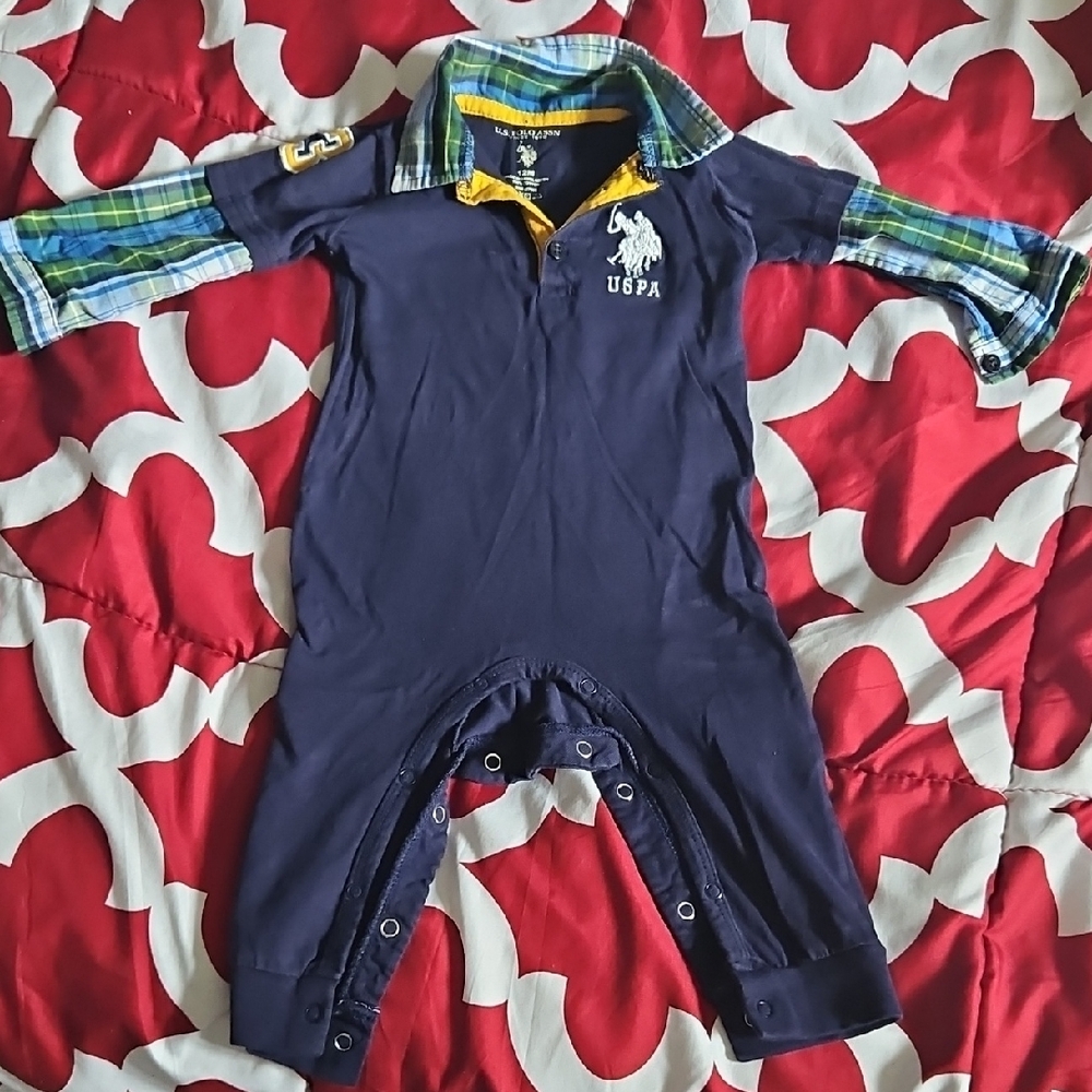 Navy Blue Kids One Piece